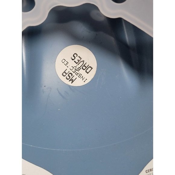 Vintage Hard Hat Hoover Dam Hard Hat Tour Size Medium V-gard Blue - Picture 15 of 16